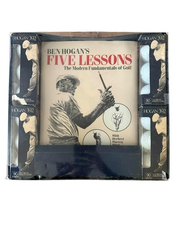 Ben hogan five lessons book - hogan,