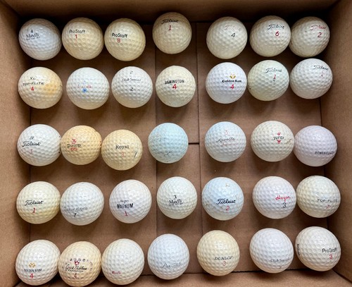 Vintage golf balls - vintage,