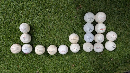 Vintage golf balls 21 - golf,