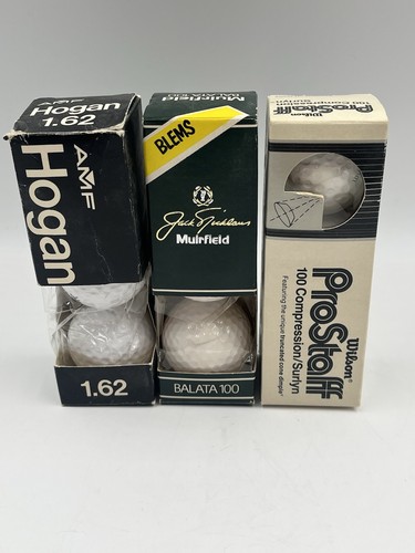 Vintage golf balls - golf, amf